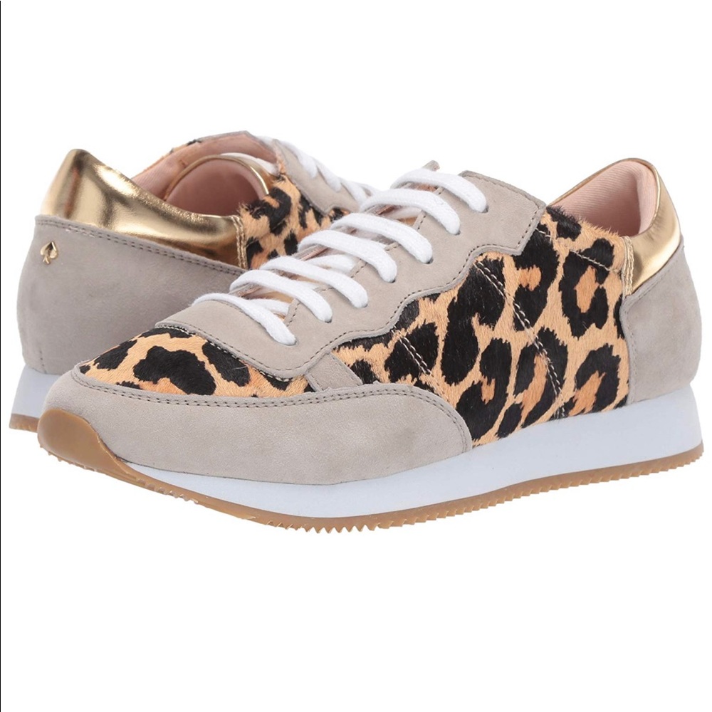 Kate Spade Felicia Sneakers in Leopard-Size 9